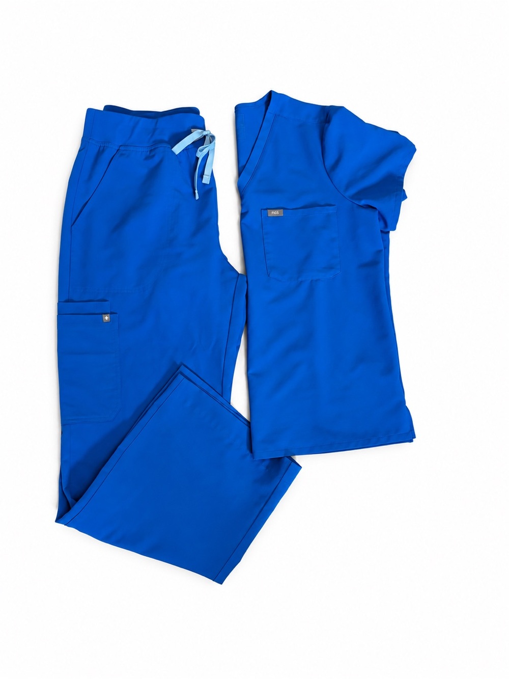 Figs Royal Blue Scrub set
Isabel wide leg scrub set: XL/Tall
Catarina top: XL